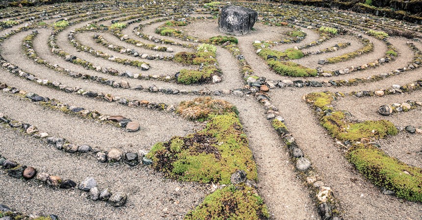 Labyrinths are not mazes but they are amazing IMAGE