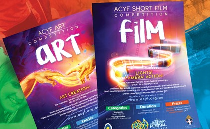 Get creative as Australian Catholic Youth Festival approaches! IMAGE