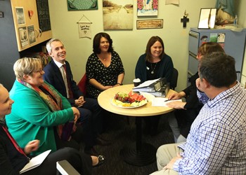 Shadow Assistant Minister for Schools visits Maitland diocesan schools  IMAGE