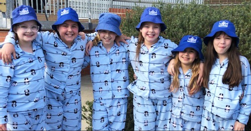 Holy Cross beds down Vinnies Winter Appeal fundraiser IMAGE