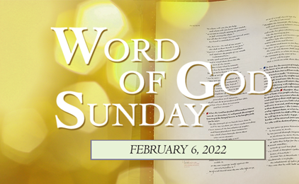 TUESDAYS WITH TERESA: Word of God Sunday IMAGE