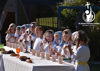 Holy Week at St James’ Primary School, Muswellbrook IMAGE
