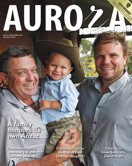 Aurora Magazine April 2015 Cover