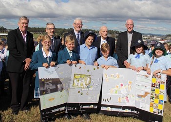 The name of the Hunter’s newest secondary school is officially announced – St Bede’s Catholic College, Chisholm  IMAGE